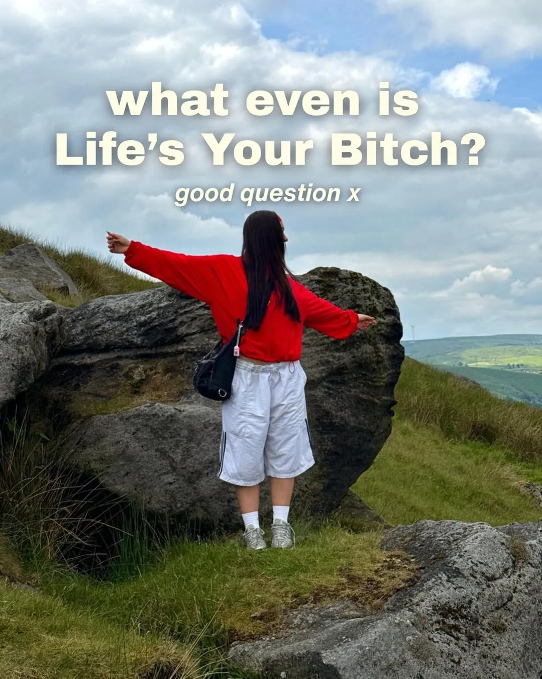 Instagram post from @lifesyourbitch: welcome !!!!